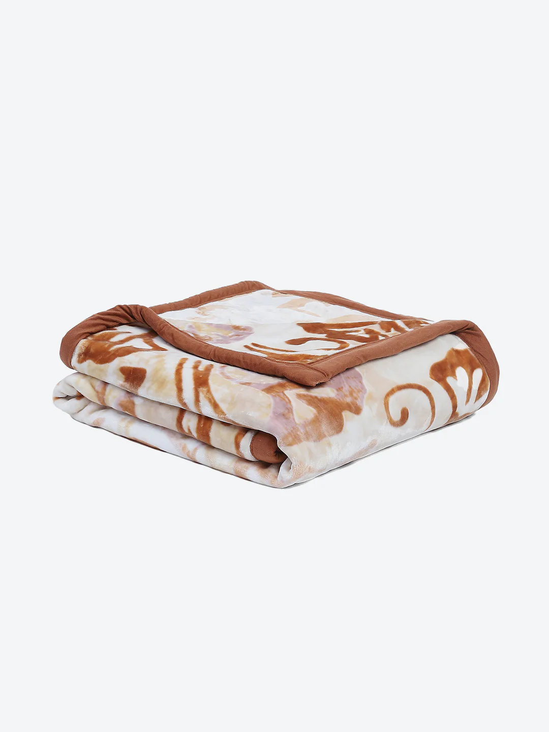 Printed Single Bed Blanket for Mild Winter -2 Ply - Image 5