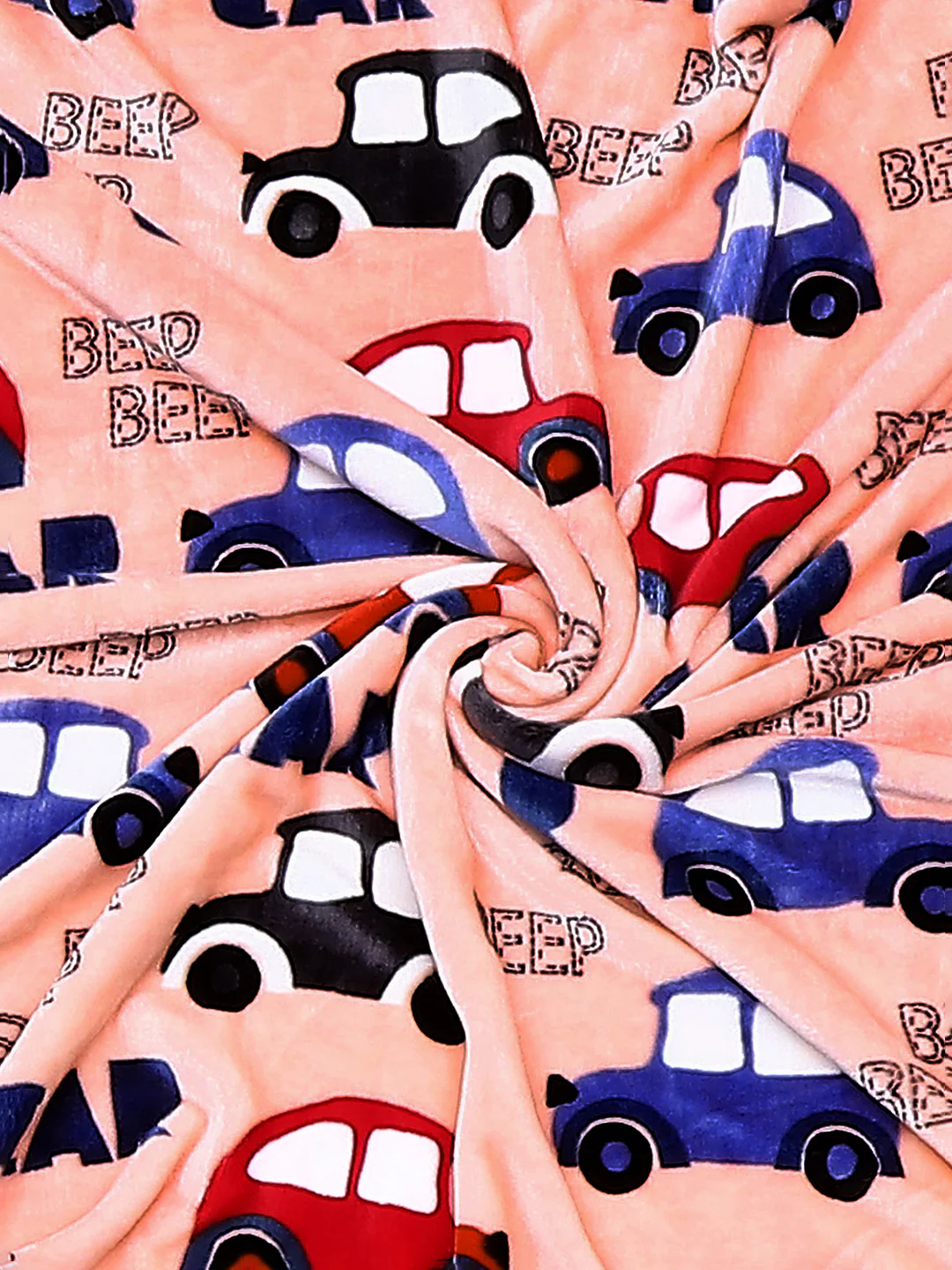 Printed Baby Blanket for Mild Winter -2 Ply - Image 4