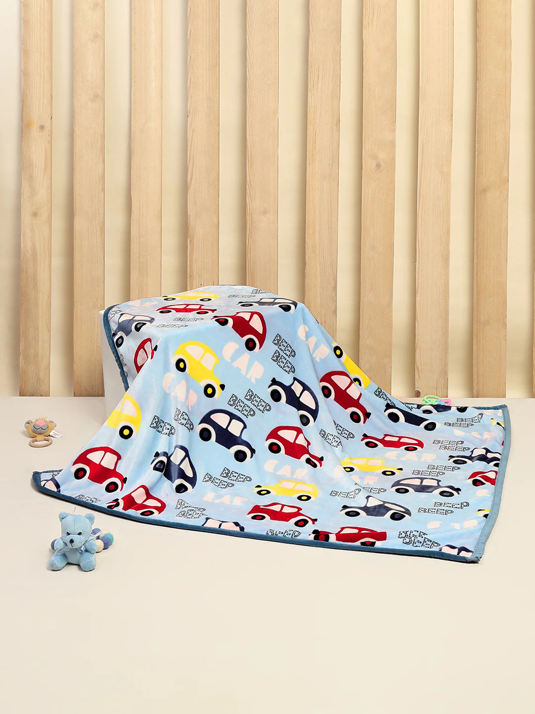 Printed Baby Blanket for Mild Winter -2 Ply - Image 2