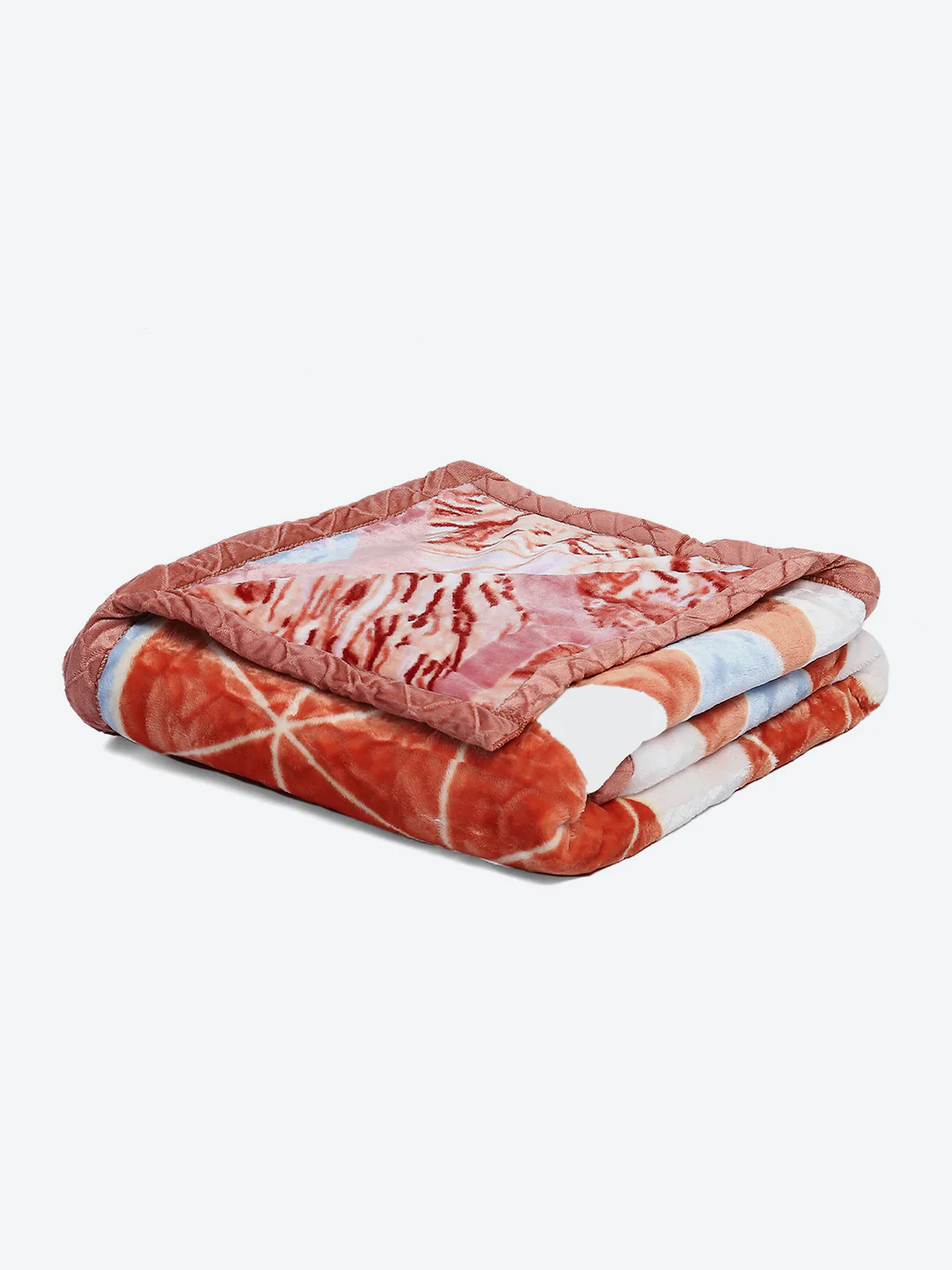 Printed Single Bed Blanket for Mild Winter -2 Ply - Image 7
