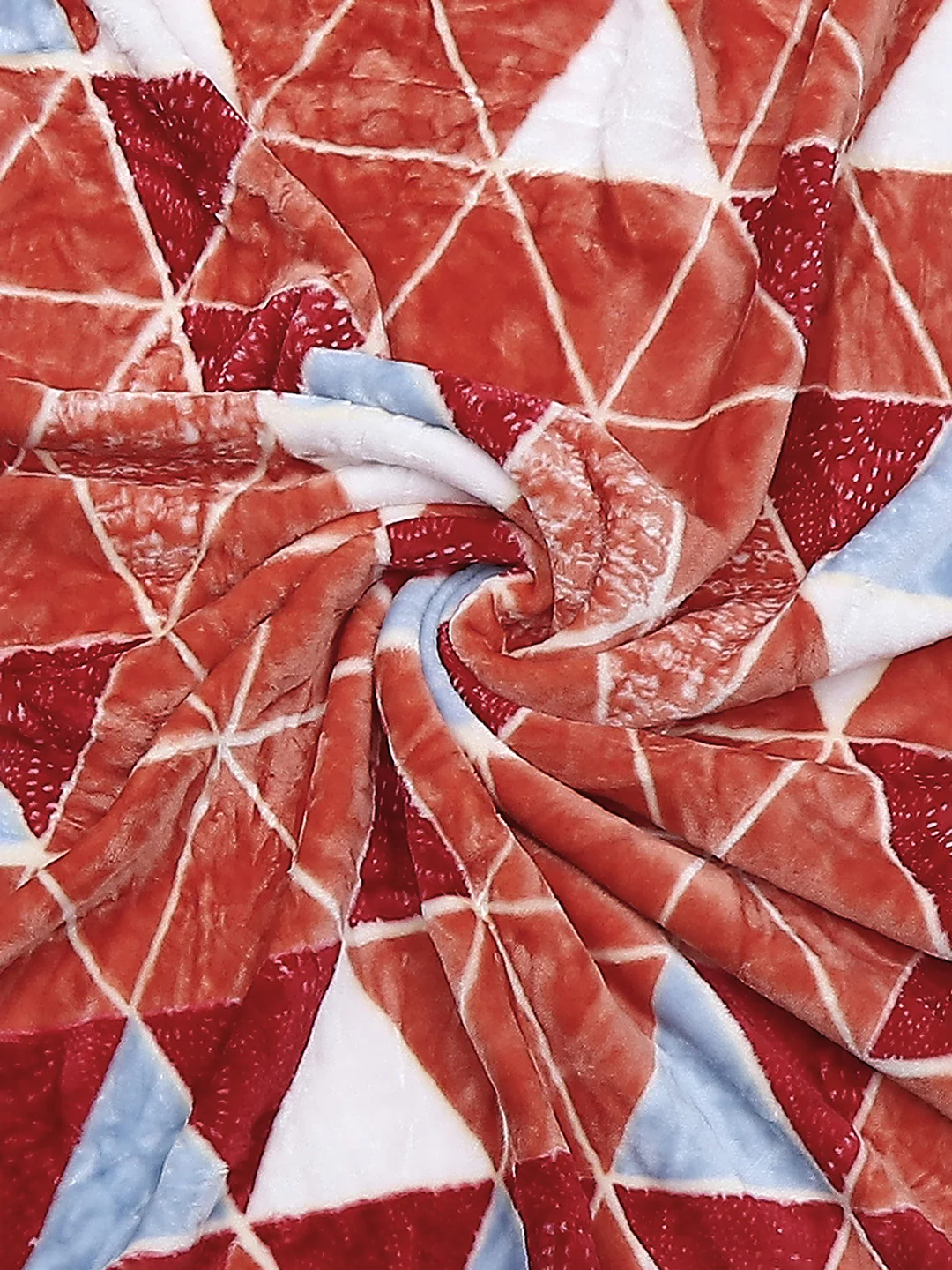 Printed Single Bed Blanket for Mild Winter -2 Ply - Image 9