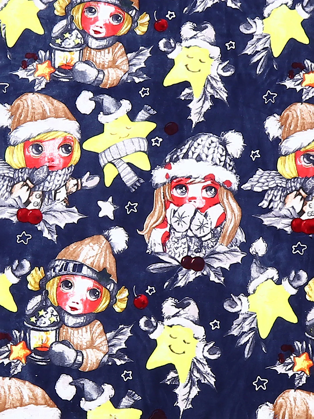Printed Baby Blanket for Mild Winter -2 Ply - Image 3