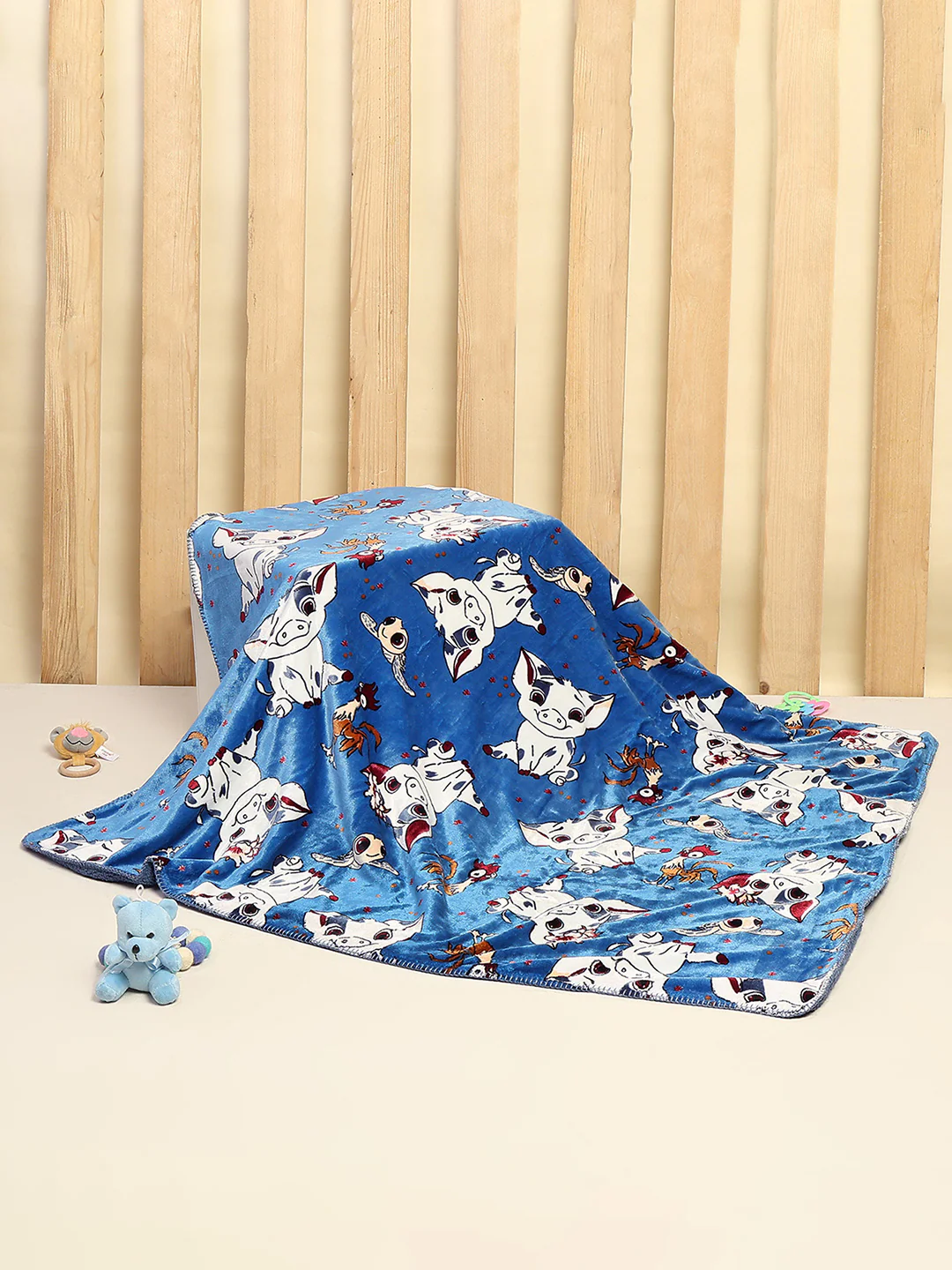 Printed Baby Blanket for Mild Winter -2 Ply - Image 2