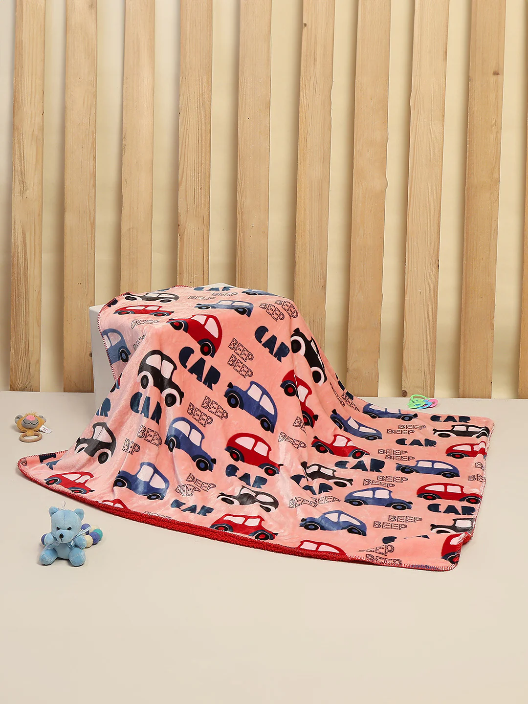 Printed Baby Blanket for Mild Winter -2 Ply - Image 2