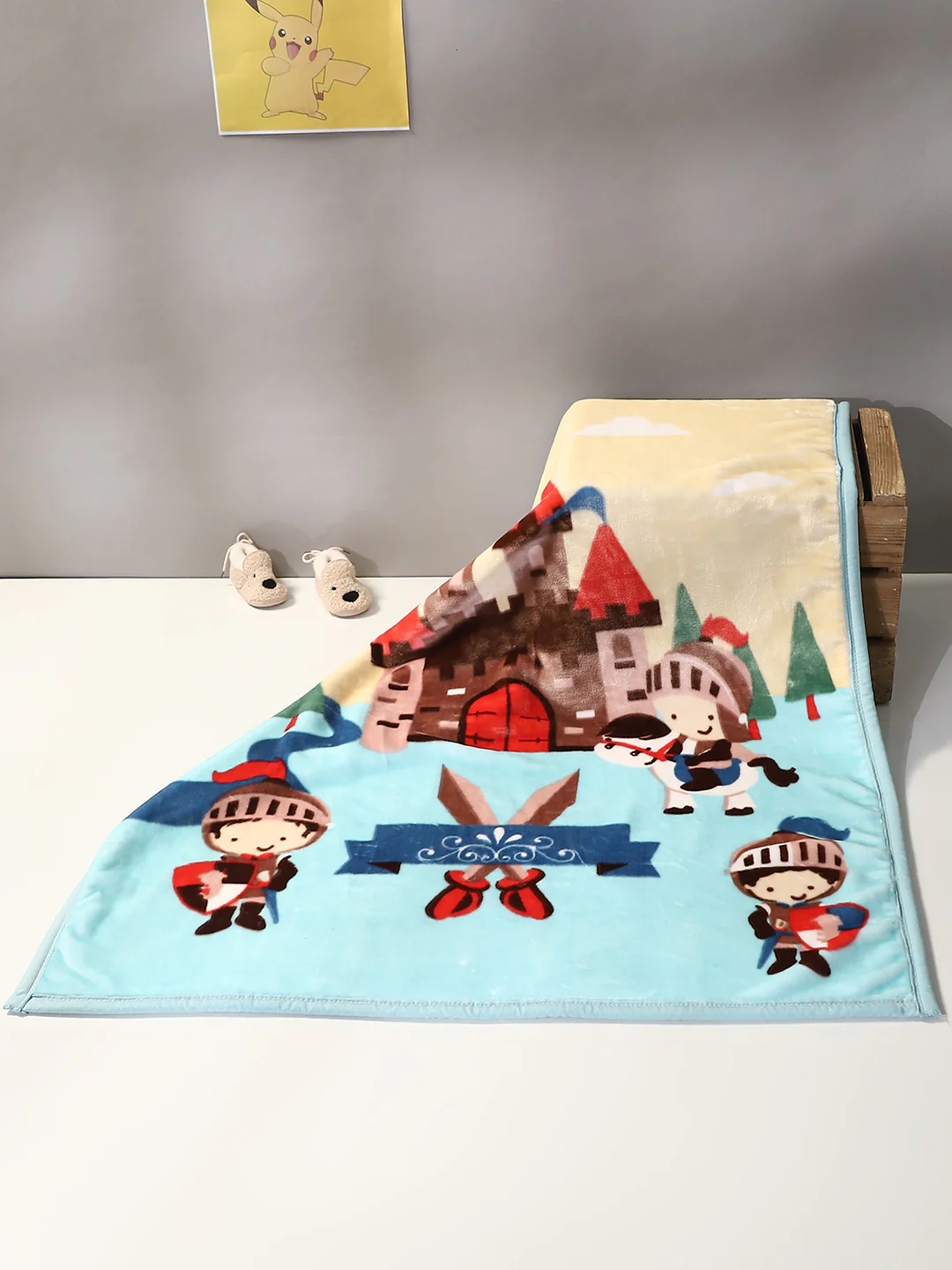 Printed Baby Blanket for Mild Winter -2 Ply - Image 2