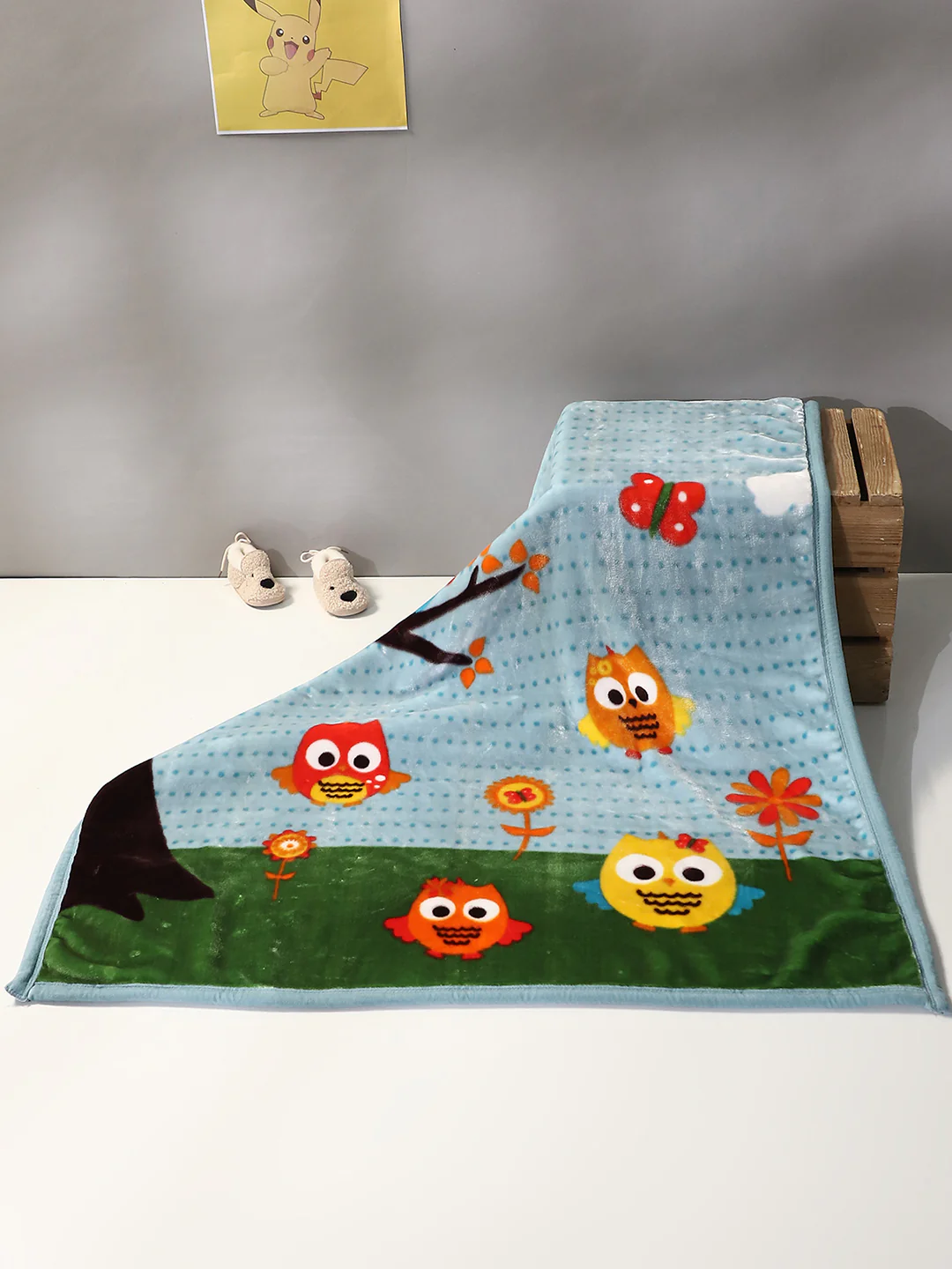 Printed Baby Blanket for Mild Winter -2 Ply - Image 2
