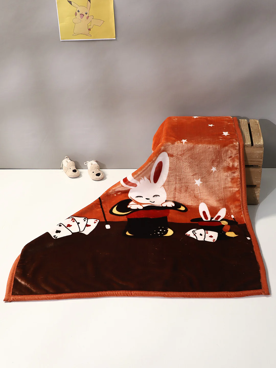 Printed Baby Blanket for Mild Winter -2 Ply - Image 2