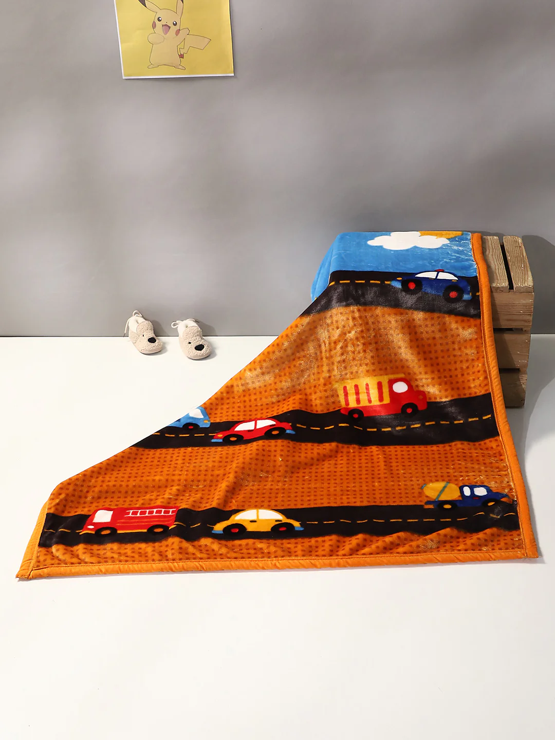 Printed Baby Blanket for Mild Winter -2 Ply - Image 2