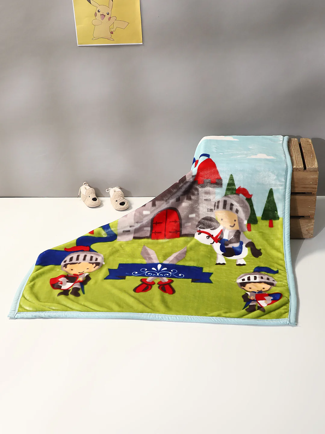 Printed Baby Blanket for Mild Winter -2 Ply - Image 2