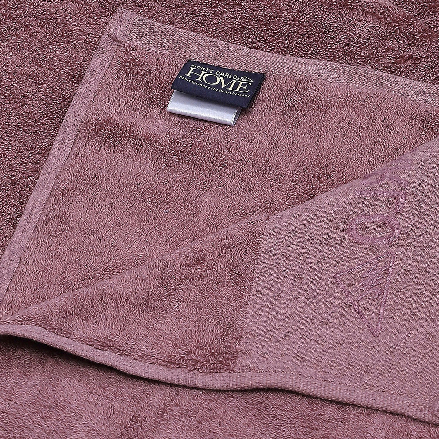 Purple Cotton 650 GSM Bath Towel - Image 4