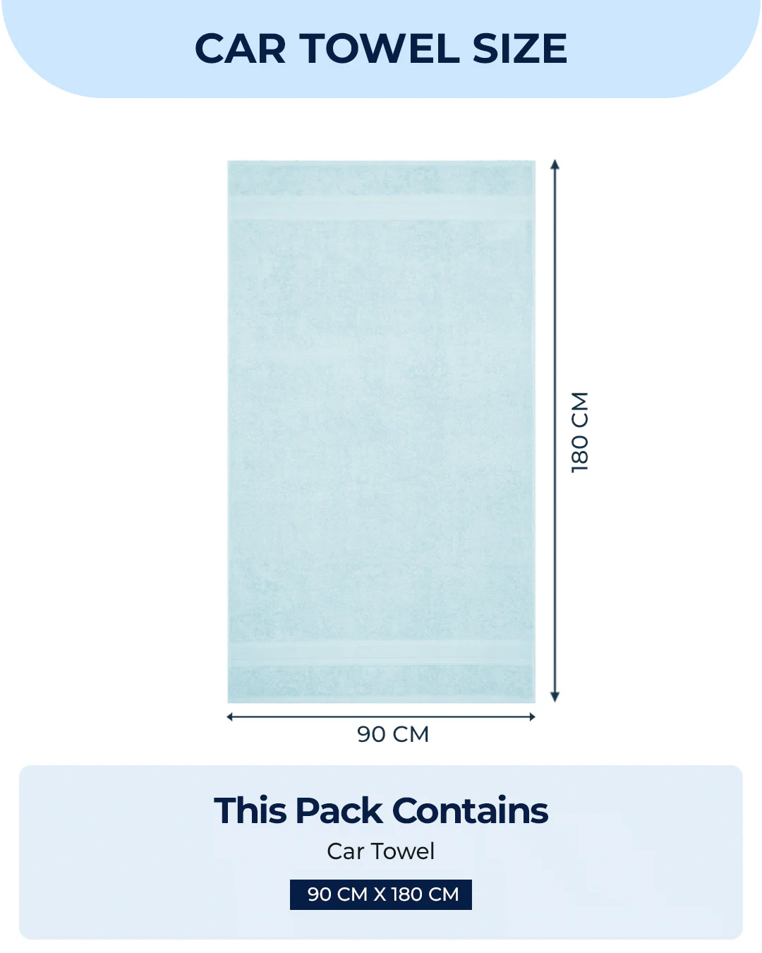 Purple Cotton Solid 350 GSM Car Towel (Soho) - Image 6