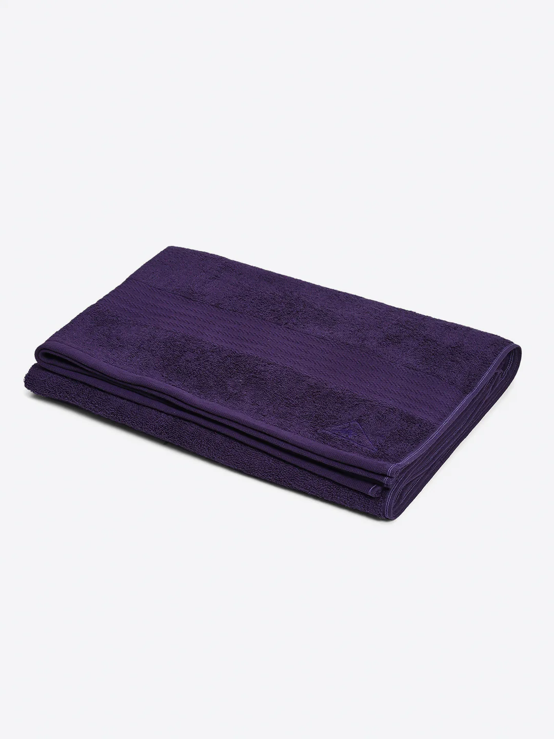 Purple Cotton Solid 400 GSM Car Towel (Jazz) - Image 2