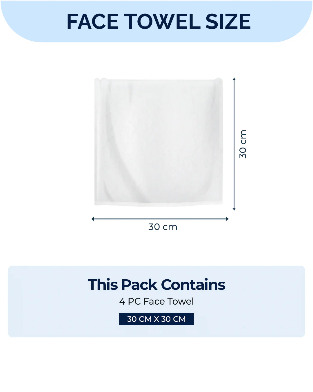 Purple Cotton Solid 600 GSM Face Towel (Pack of 4) - Image 6