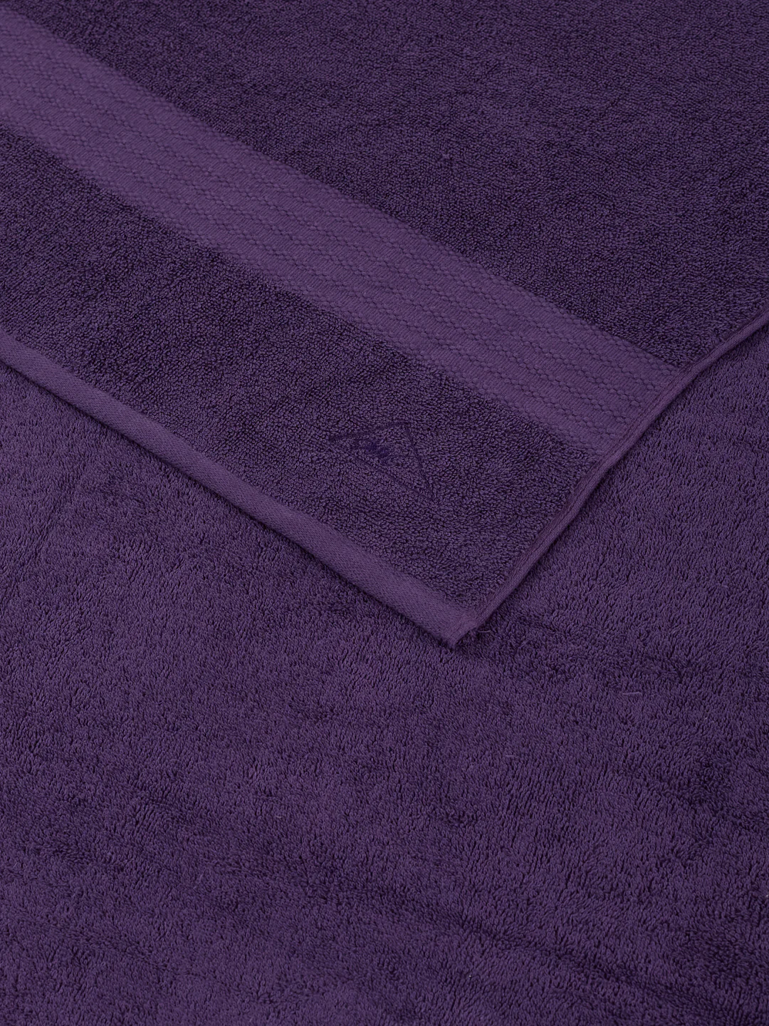 Purple Pure Cotton Solid 380 GSM Car Towel 1 Piece (Jazz Collection) - Image 5