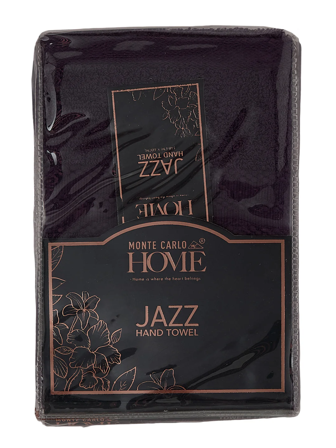 Purple Pure Cotton Solid 380 GSM Hand Towel 2 Pc Set (Jazz Collection) - Image 11