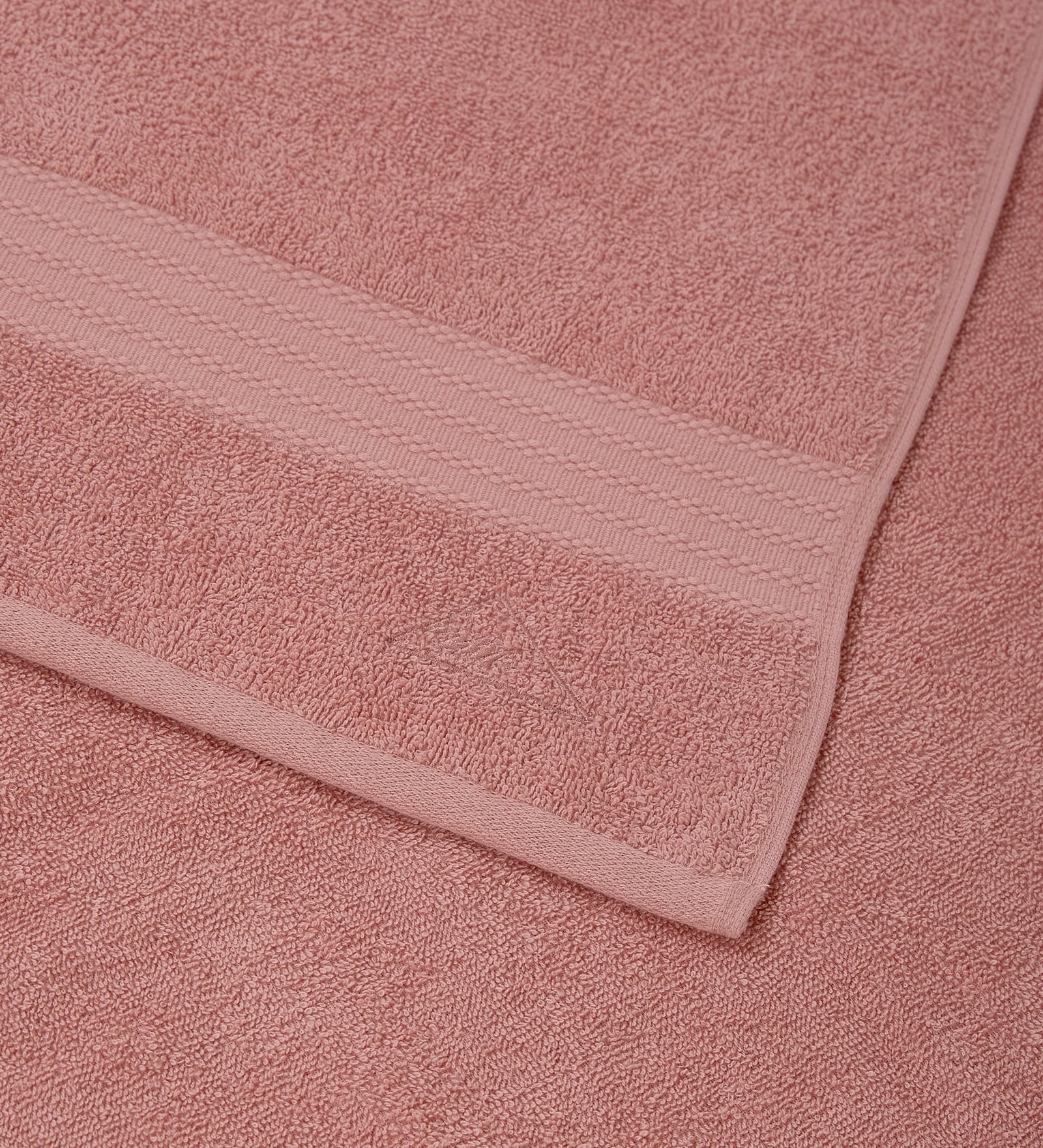Quartz Pink Pure Cotton Solid 380 GSM Bath Towel 1 Piece (Jazz Collection) - Image 6