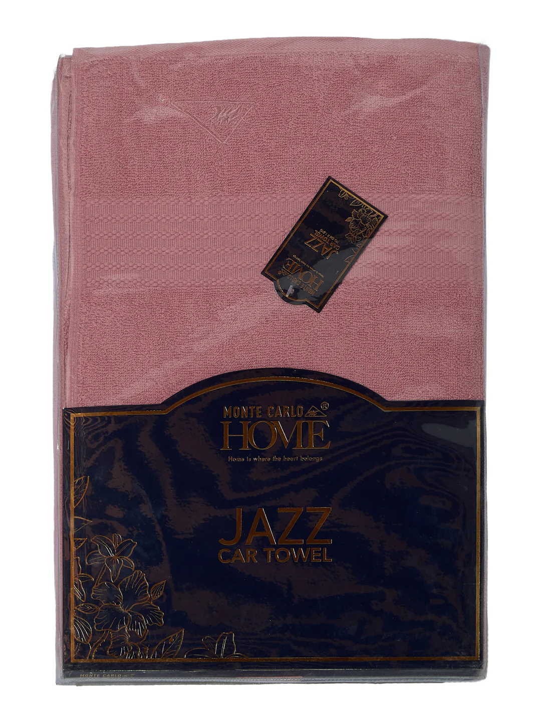 Quartz Pink Pure Cotton Solid 380 GSM Car Towel 1 Piece (Jazz Collection) - Image 8