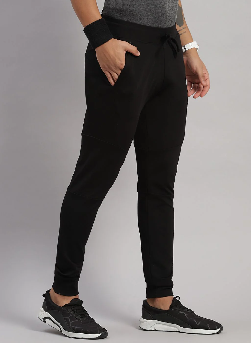 Rock.it Men Black Regular Fit Jogger - Image 3