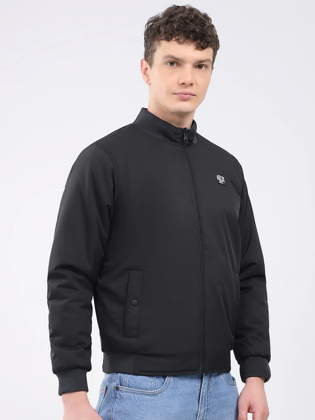 Rock.it Men Black Solid Hooded Full Sleeve Reversible Jacket - Image 4