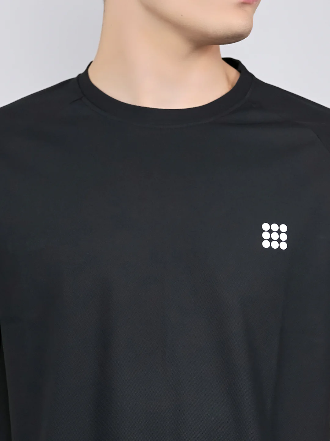 Rock.it Men Black Solid Round Neck Half Sleeve T-Shirt - Image 5