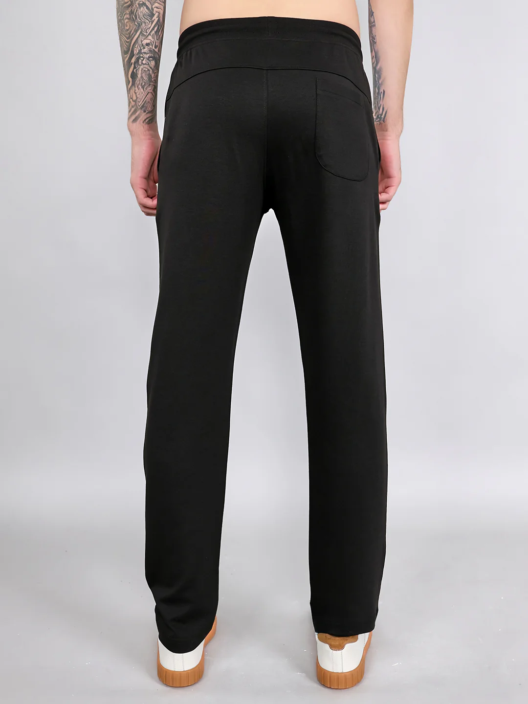 Rock.it Men Black Solid Smart Fit Lower - Image 4
