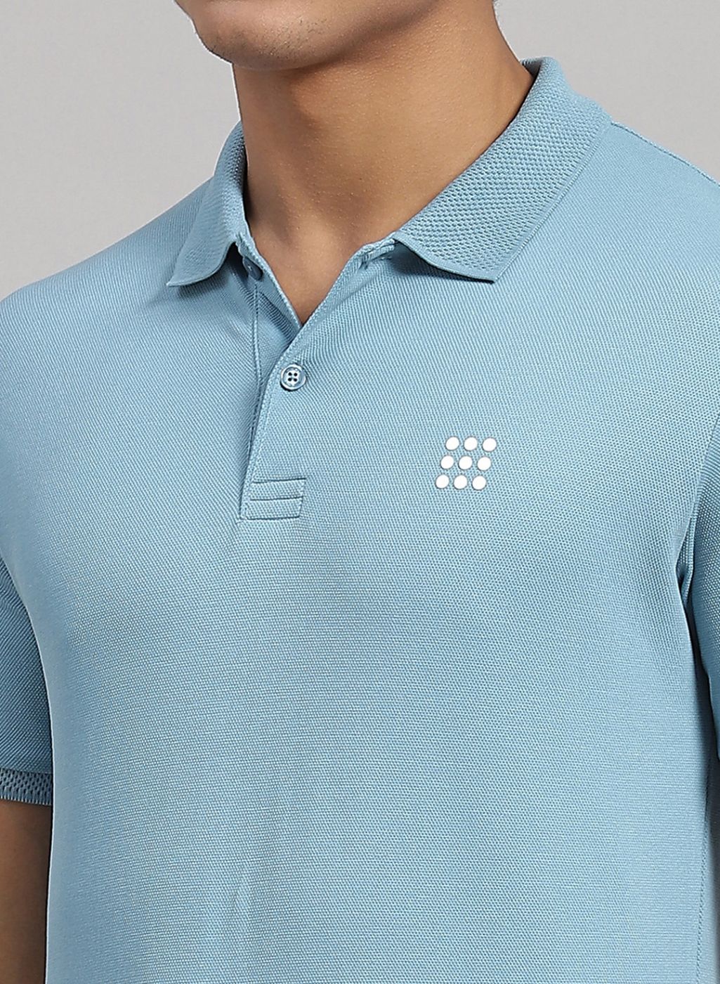 Rock.it Men Blue Solid T-Shirt - Image 6