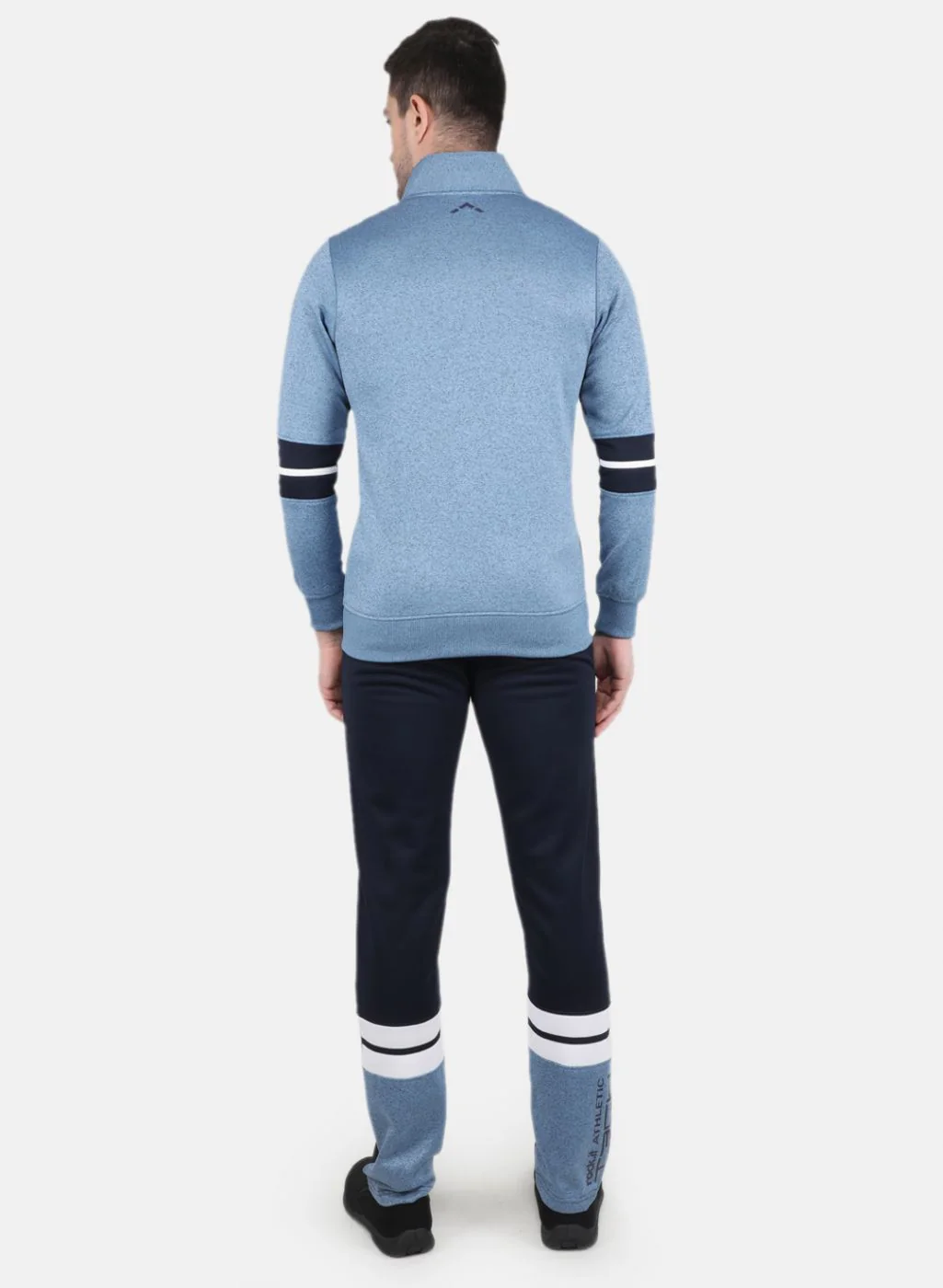 Rock.it Men Blue Solid Tracksuit - Image 3