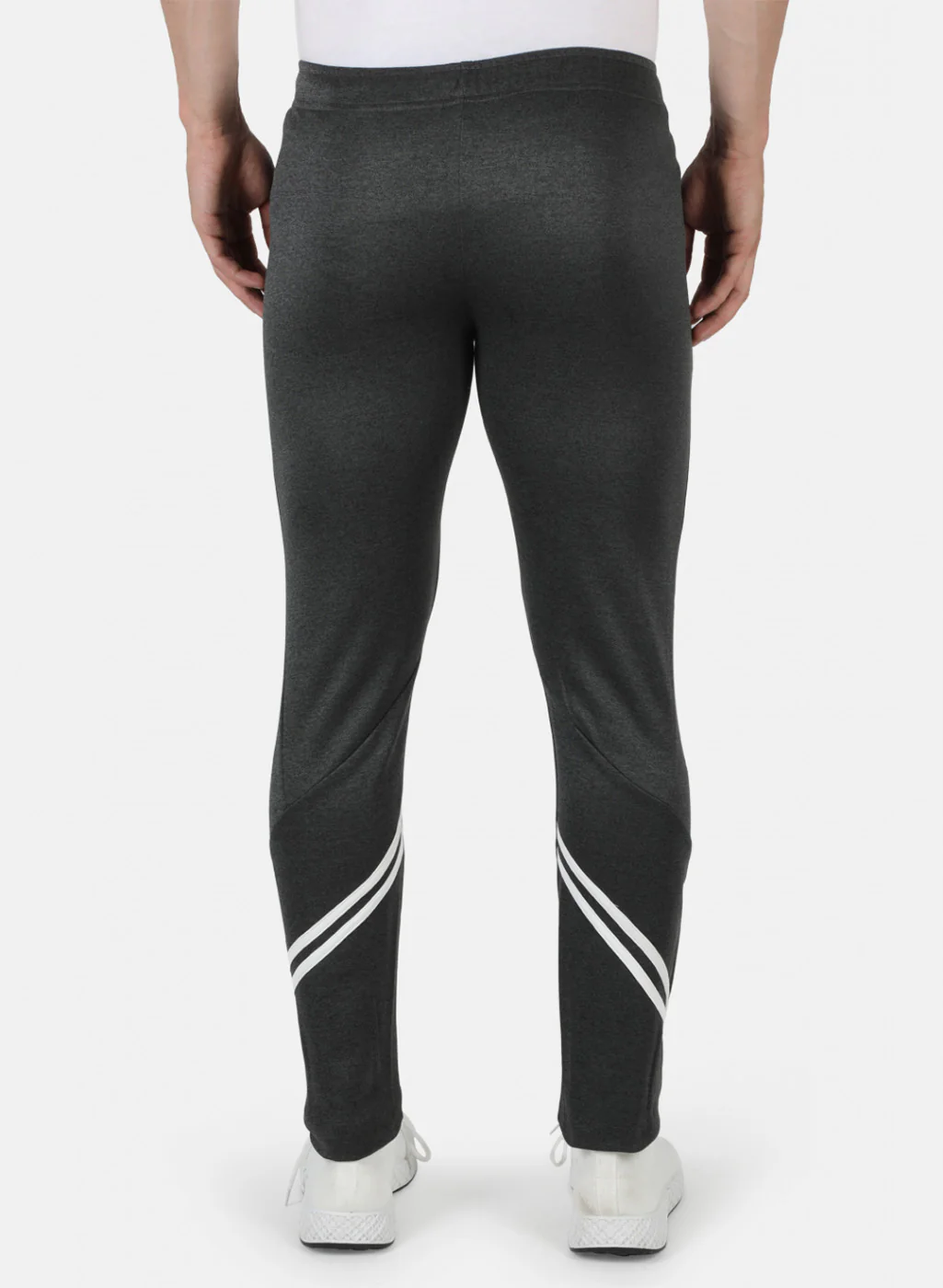 Rock.it Men Grey Self Design Lower - Image 3