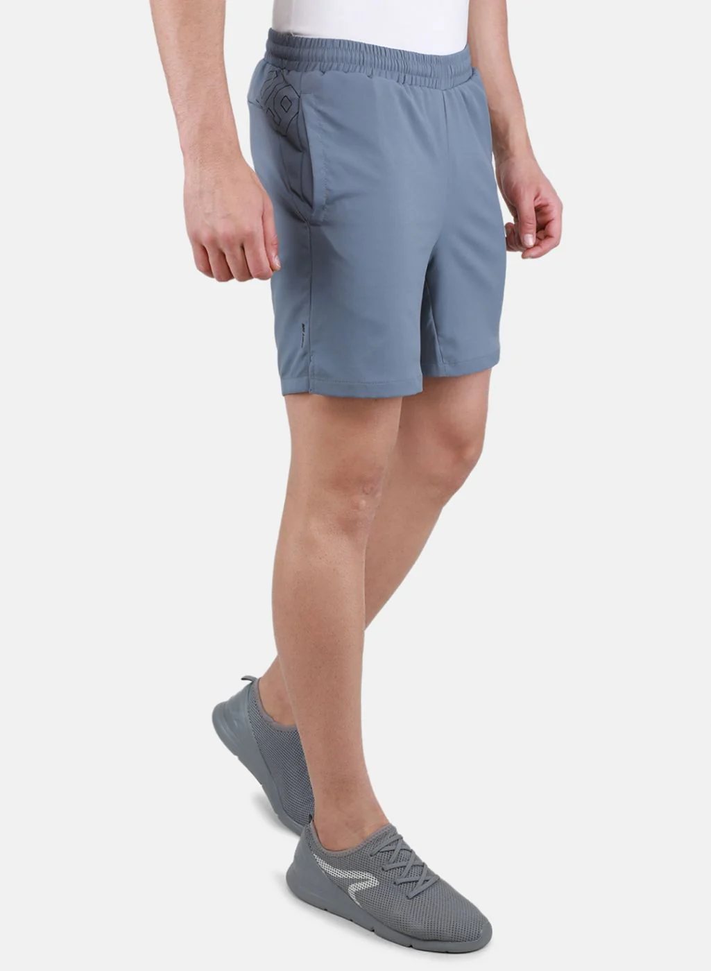 Rock.it Men Grey Self Design Short - Image 6