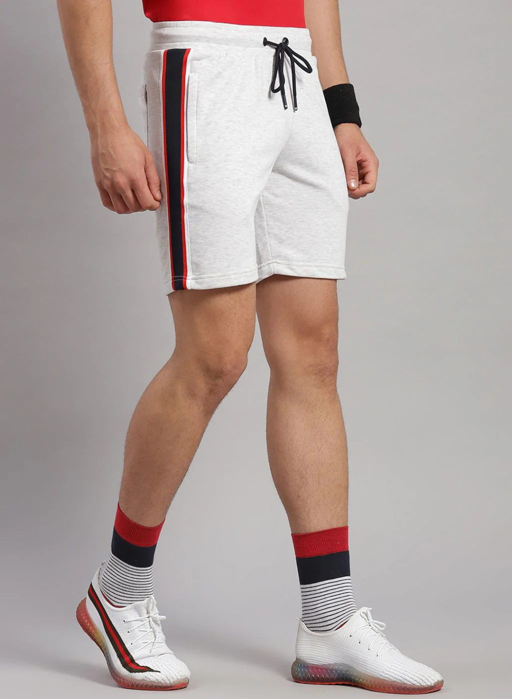 Rock.it Men Grey Solid Short - Image 5