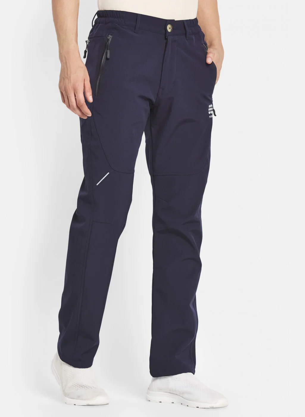 Rock.it Men Navy Blue Regular Fit Lower - Image 2