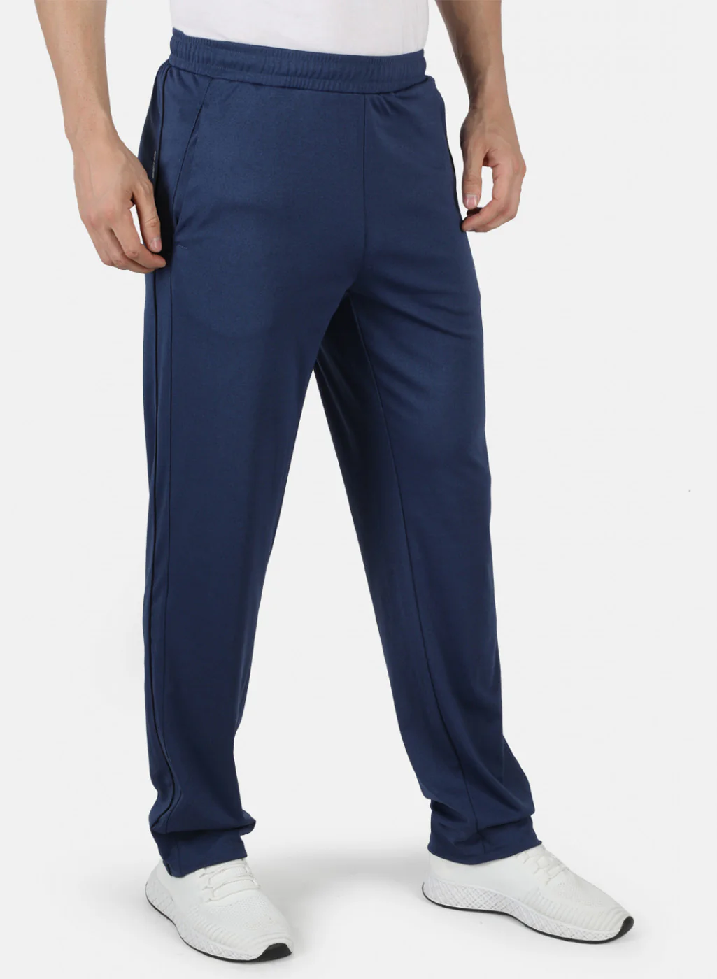 Rock.it Men Navy Blue Self Design Lower - Image 6