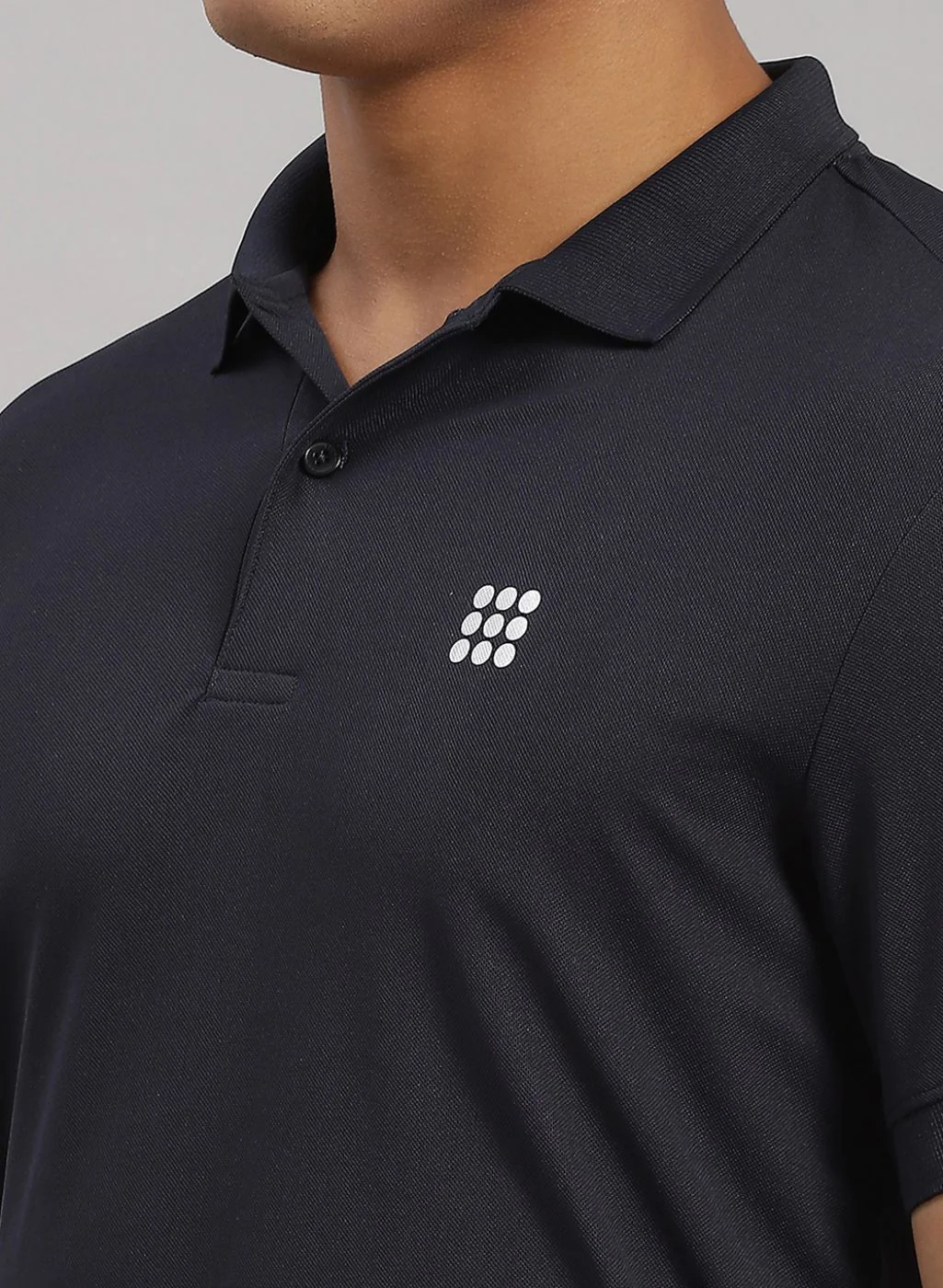 Rock.it Men Navy Blue Solid T-Shirt - Image 6