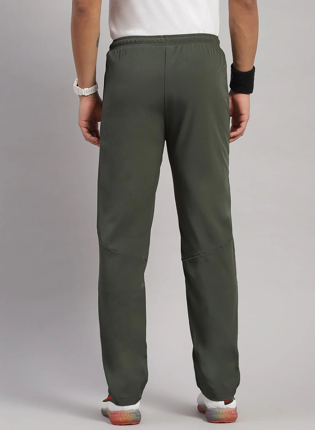 Rock.it Men Olive Regular Fit Lower - Image 4