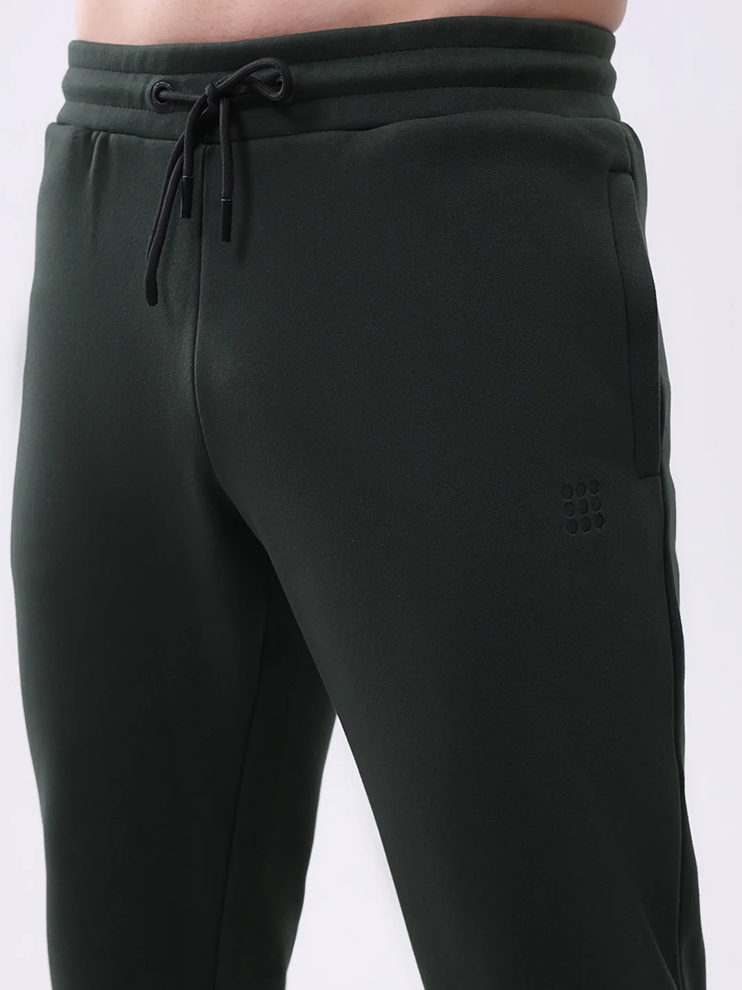 Rock.it Men Olive Solid Regular Fit Winter Lower - Image 6