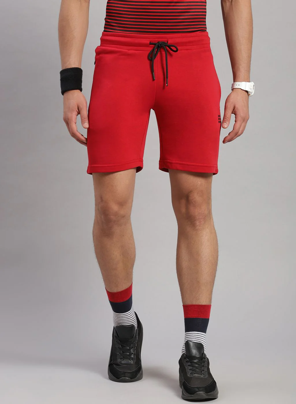 Rock.it Men Red Solid Short - Image 3