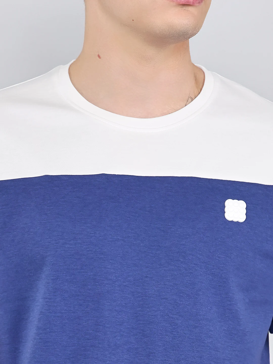 Rock.it Men White Solid Round Neck Half Sleeve T-Shirt - Image 5