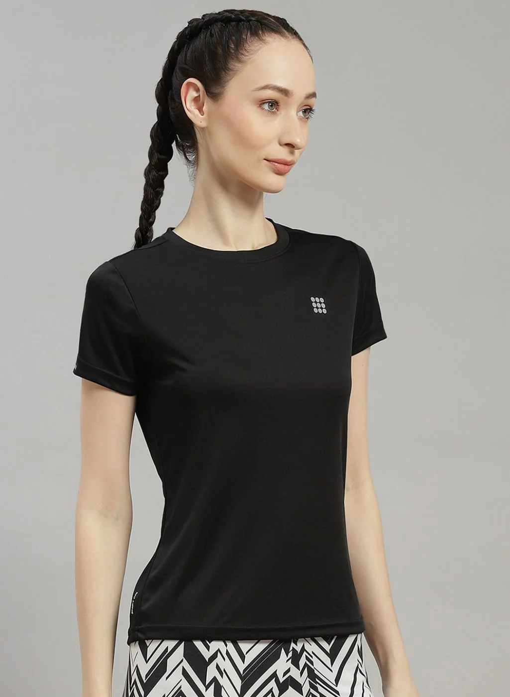 Rock.it Women Black Solid Top - Image 4