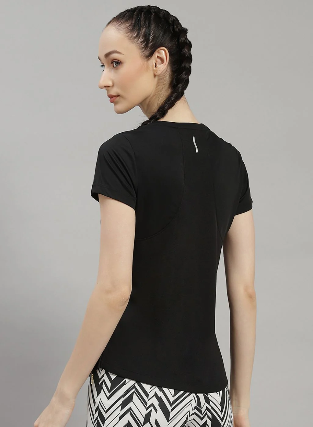Rock.it Women Black Solid Top - Image 4