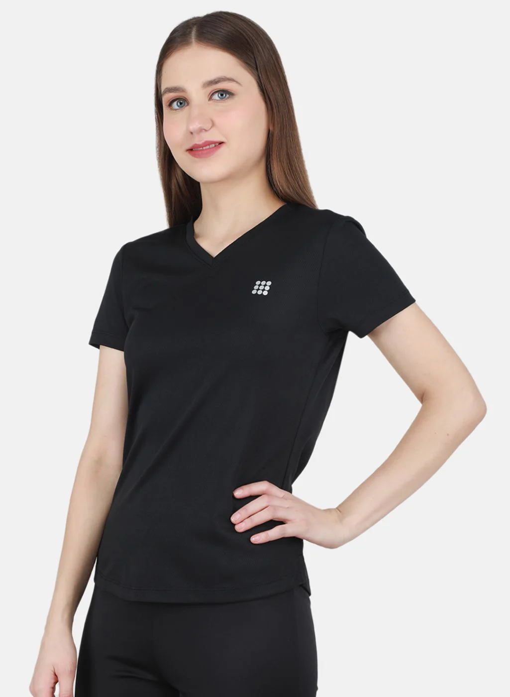 Rock.it Women Black Solid Top - Image 3