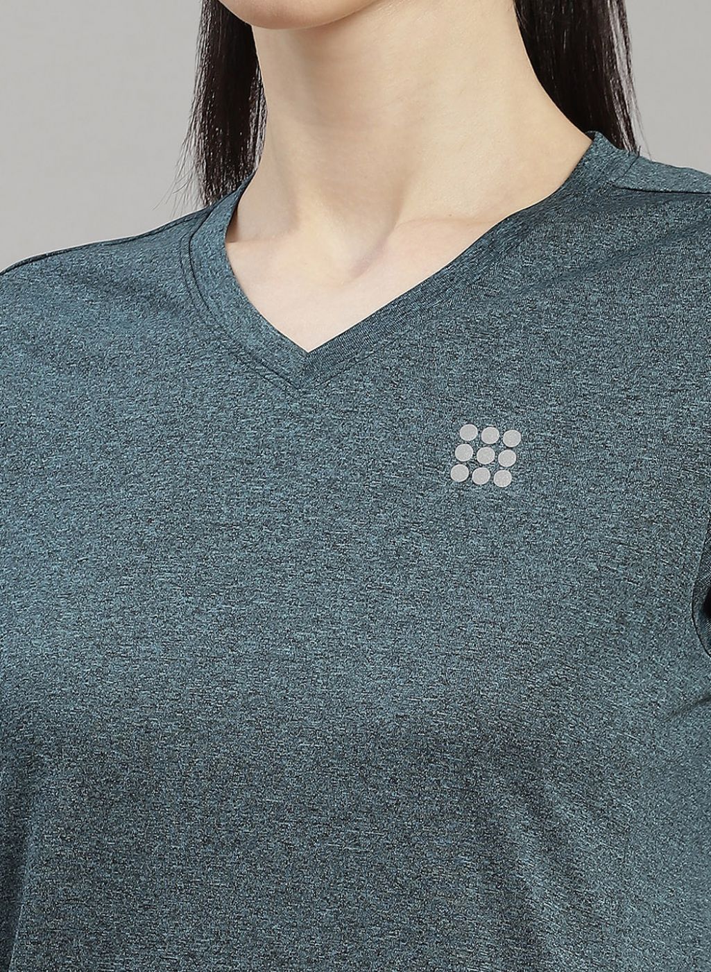 Rock.it Women Green Solid Top - Image 6