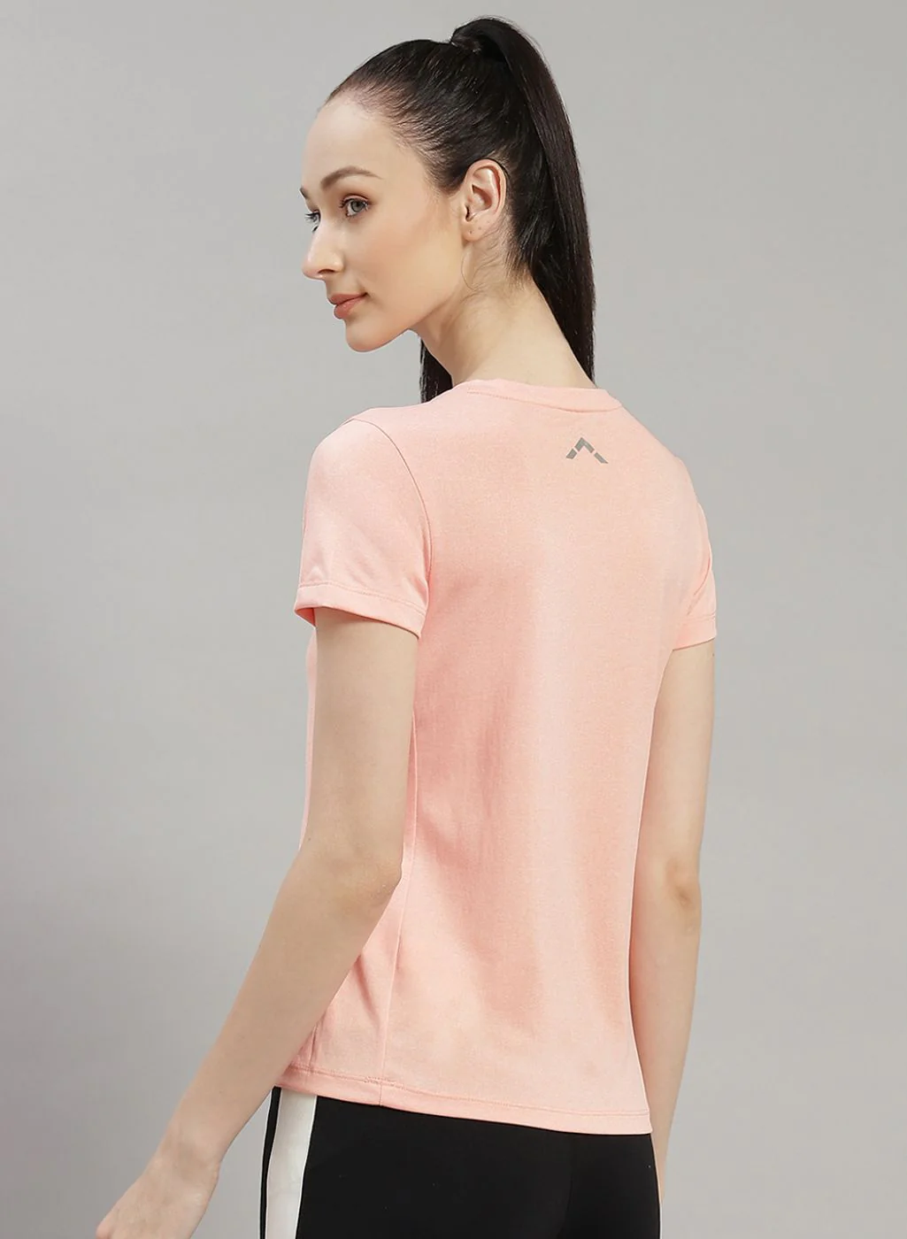 Rock.it Women Peach Solid Top - Image 5