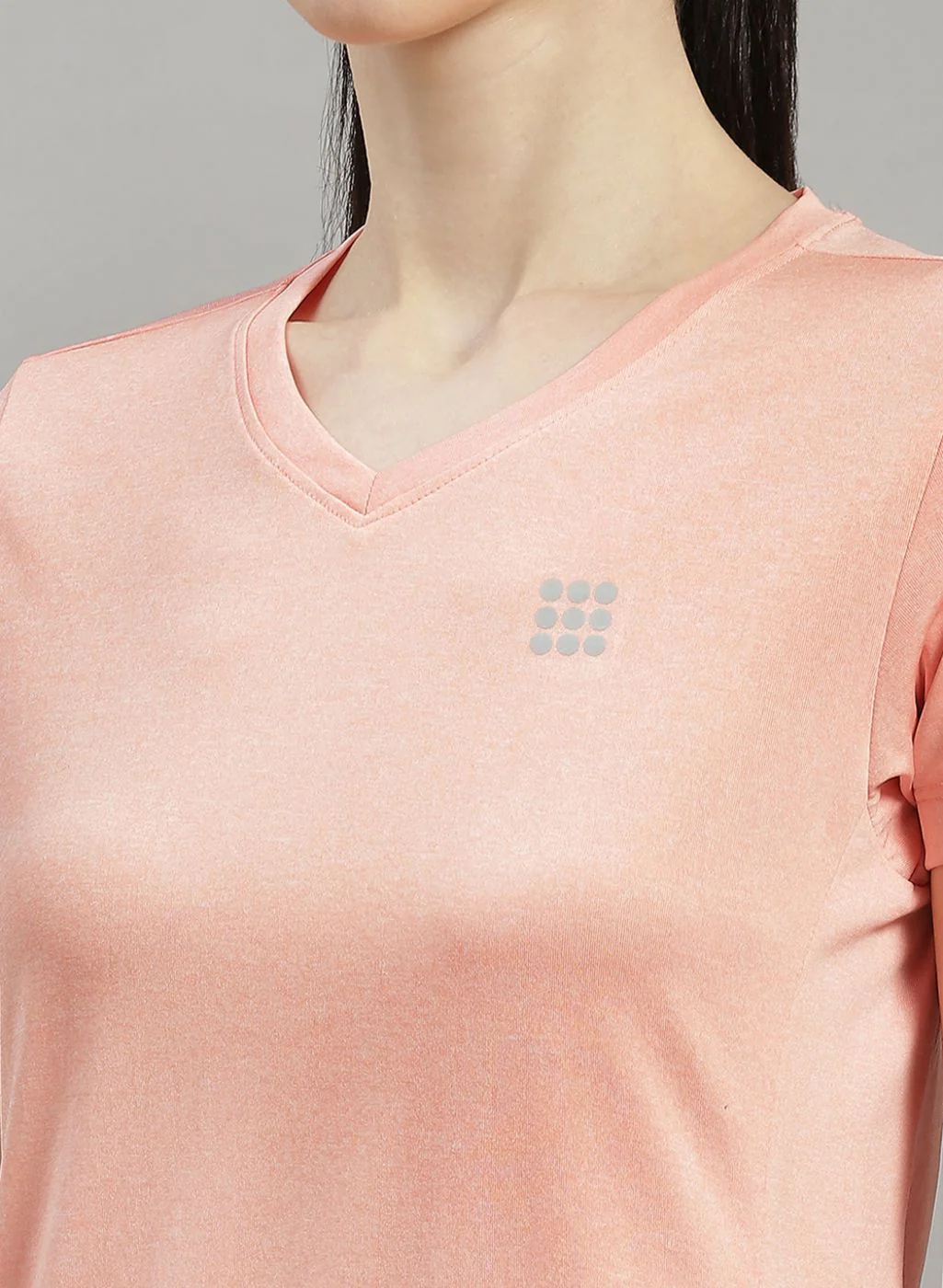 Rock.it Women Peach Solid Top - Image 6