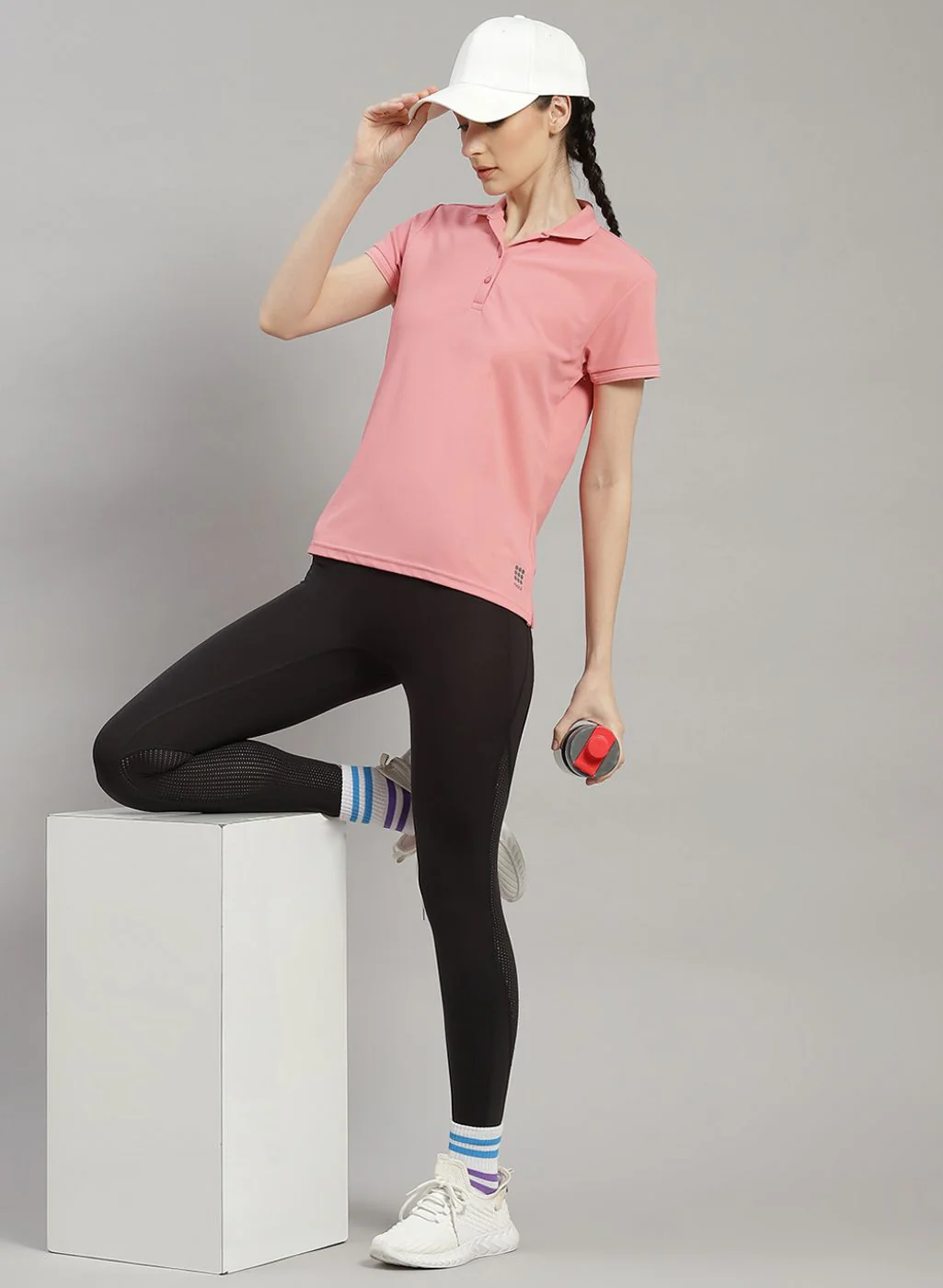 Rock.it Women Pink Solid T-Shirt - Image 5