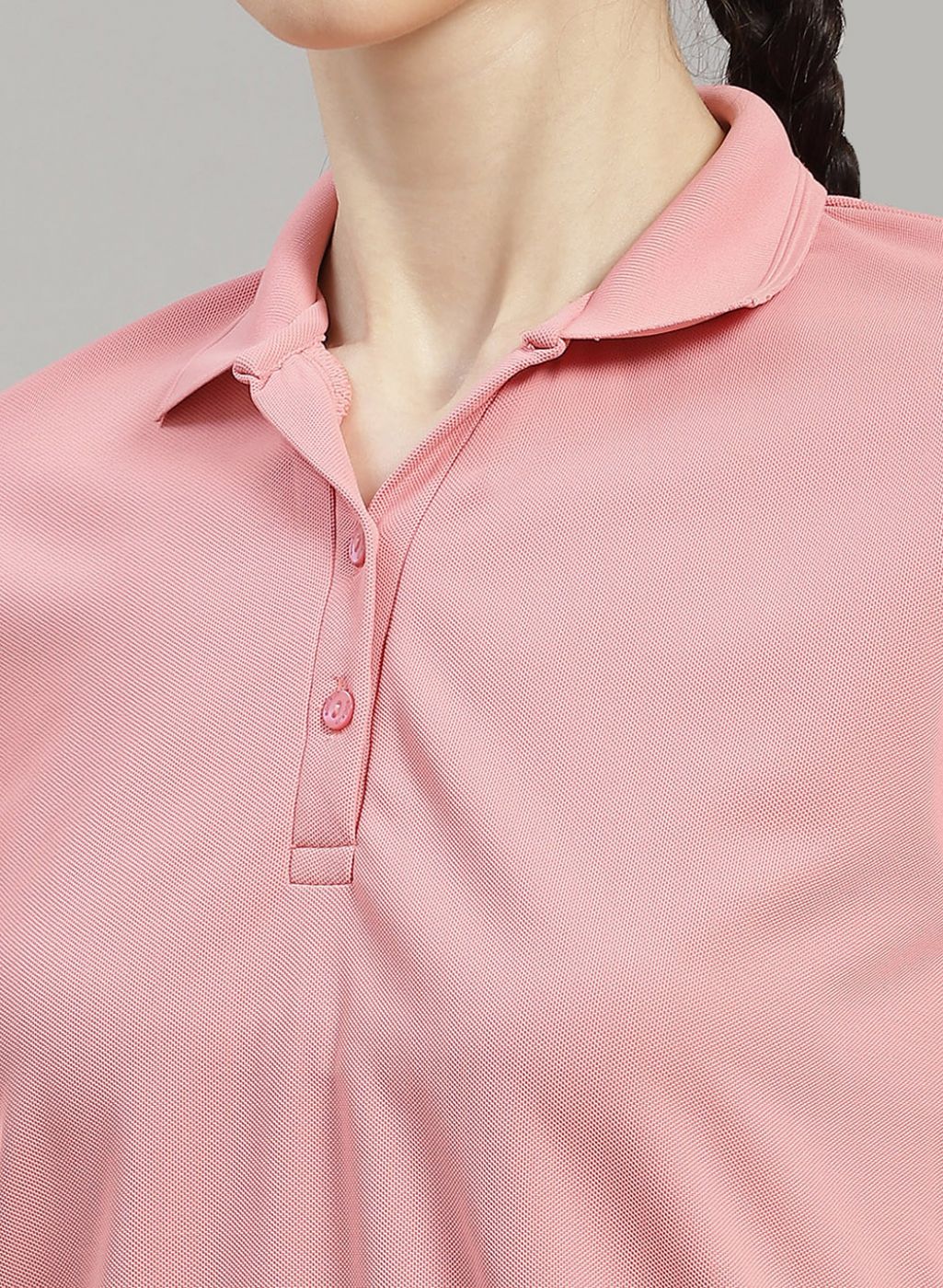 Rock.it Women Pink Solid T-Shirt - Image 6