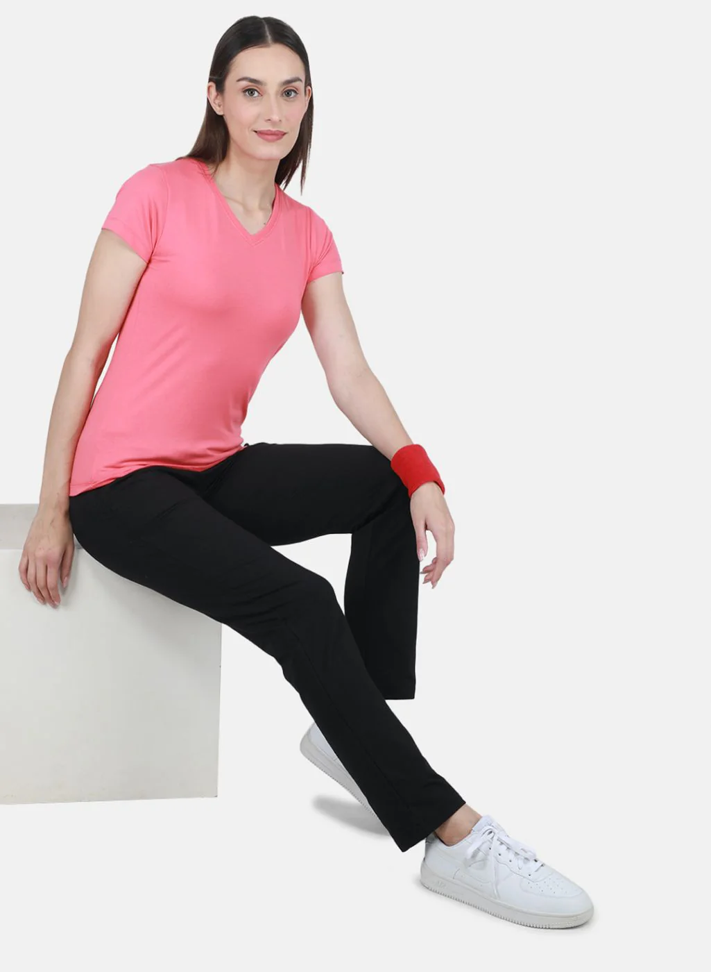 Rock.it Women Pink Solid Top - Image 4