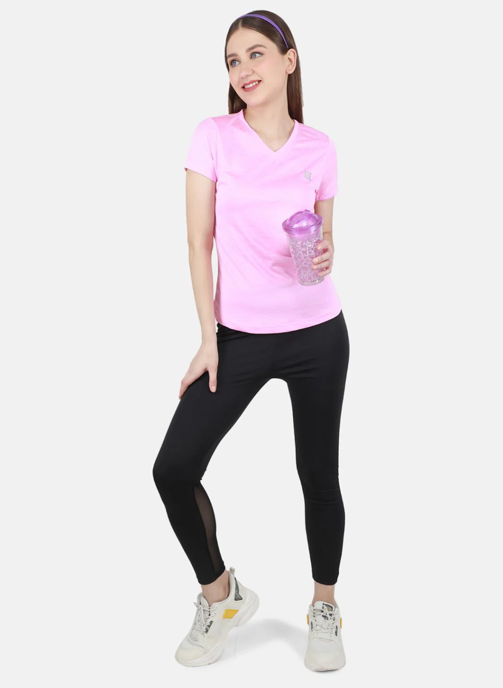 Rock.it Women Pink Solid Top - Image 2