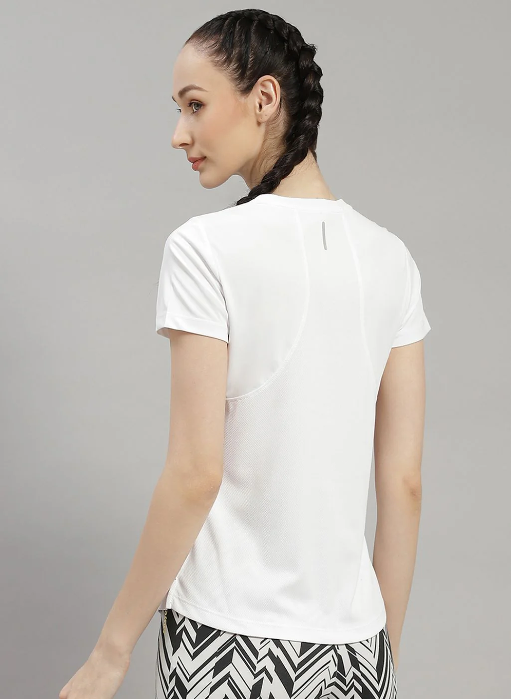 Rock.it Women White Solid Top - Image 4
