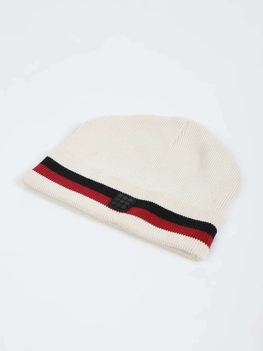 Rock.it Boys Off White Solid Cap - Image 2