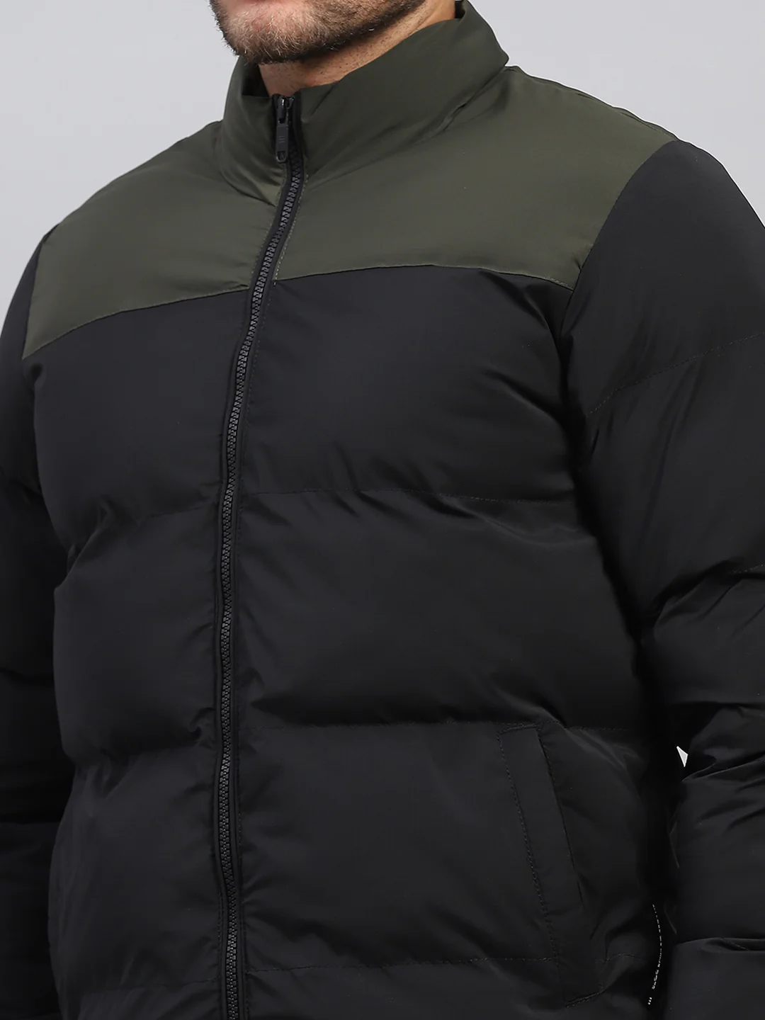 Rock.it Men Black Solid Hooded Full Sleeve Jacket - Image 7